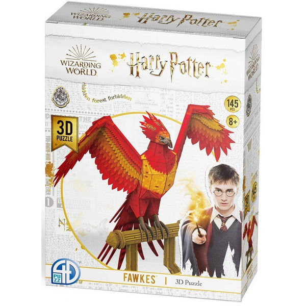 Harry Potter Fawkes - 3D Card Construction - 145pc - Brain Spice