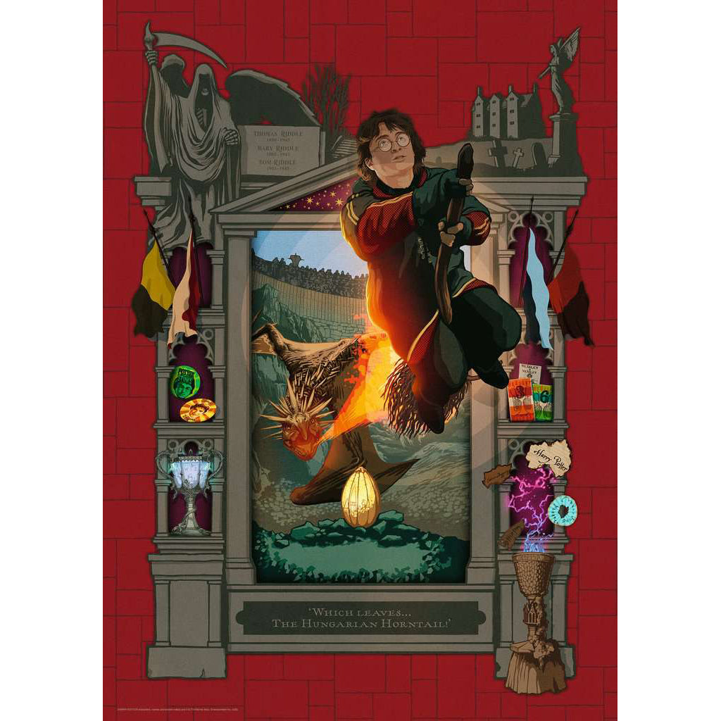 Harry Potter and The Goblet of Fire Puzzle - 1000pc - Brain Spice