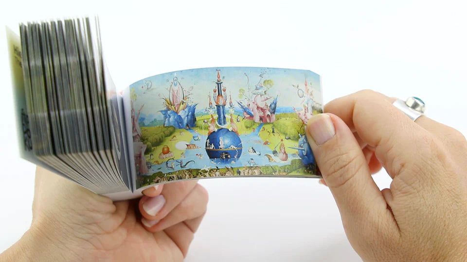 Hieronymus Bosch Flipbook - The Painters Collection - Brain Spice