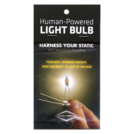 Human Powered Light Bulb - Brain Spice