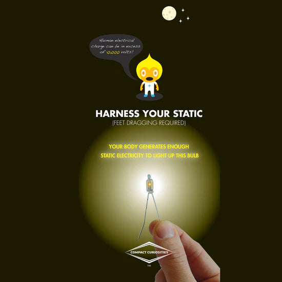 Human Powered Light Bulb - Brain Spice