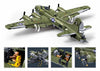 Model Bricks B-17GS Flying Fortress - Scale  1 to 44 - 1270pc - Brain Spice