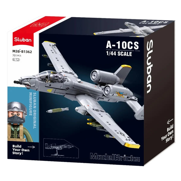 Model Bricks A-10CS Attack Aircraft - Scale 1 to 44 - 701pc