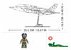 Model Bricks F-35BS Fighter - Scale 1 to 44 - 705pc - Brain Spice