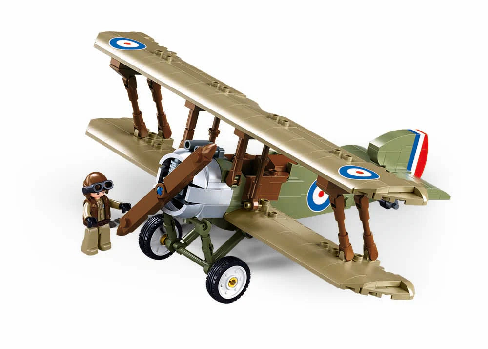 Model Bricks WW1 Sopwith Camel - Scale 1 to 35 - 293pc - Brain Spice