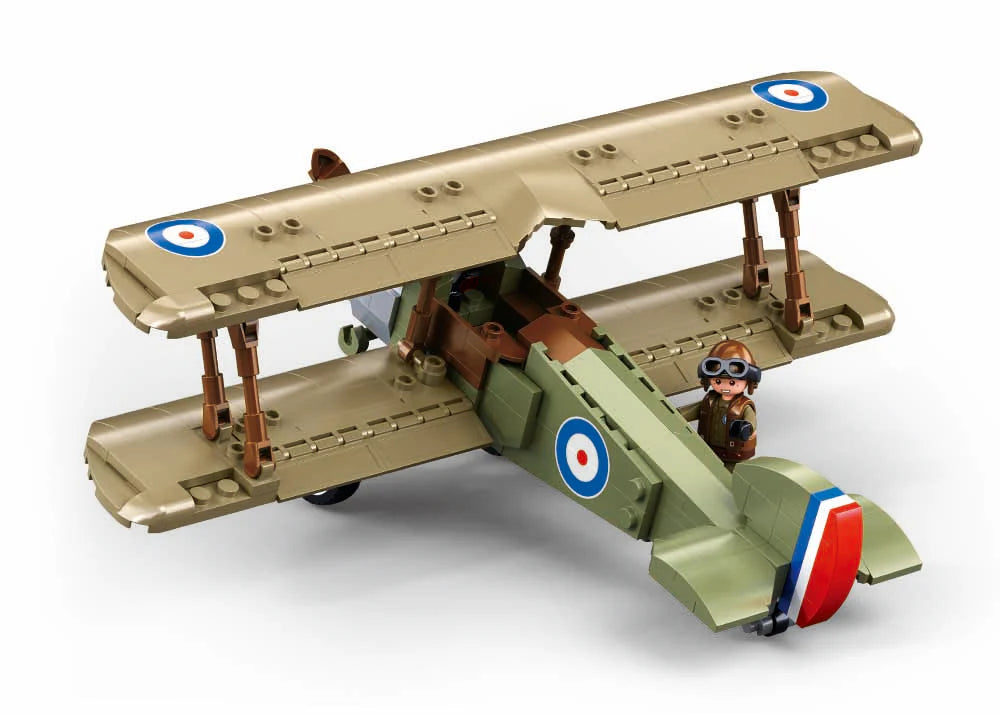 Model Bricks WW1 Sopwith Camel - Scale 1 to 35 - 293pc - Brain Spice