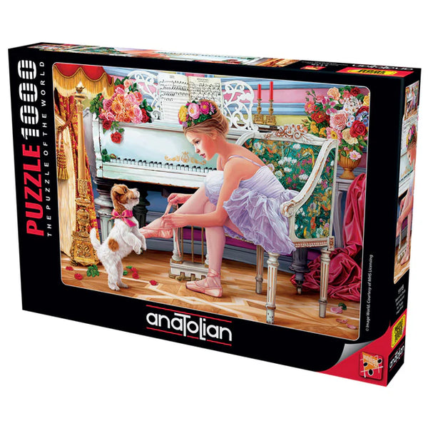 Ballerina And Her Puppy - Jigsaw 1000pc