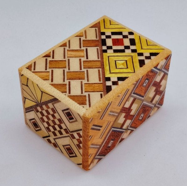 Yosegi Mame Puzzle Box - 18 steps