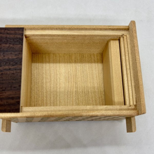 Rosewood Ichimatsu Puzzle Box - 21 steps - Brain Spice