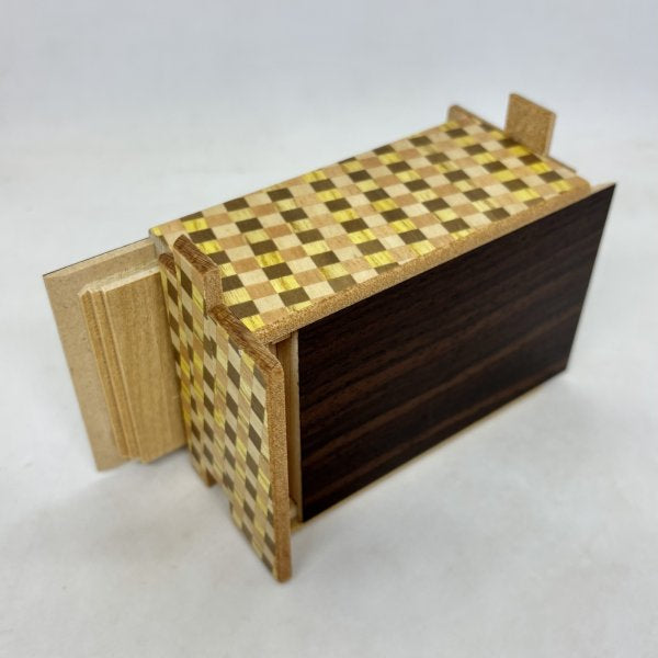 Rosewood Ichimatsu Puzzle Box - 21 steps - Brain Spice