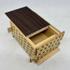 Rosewood Ichimatsu Puzzle Box - 21 steps - Brain Spice