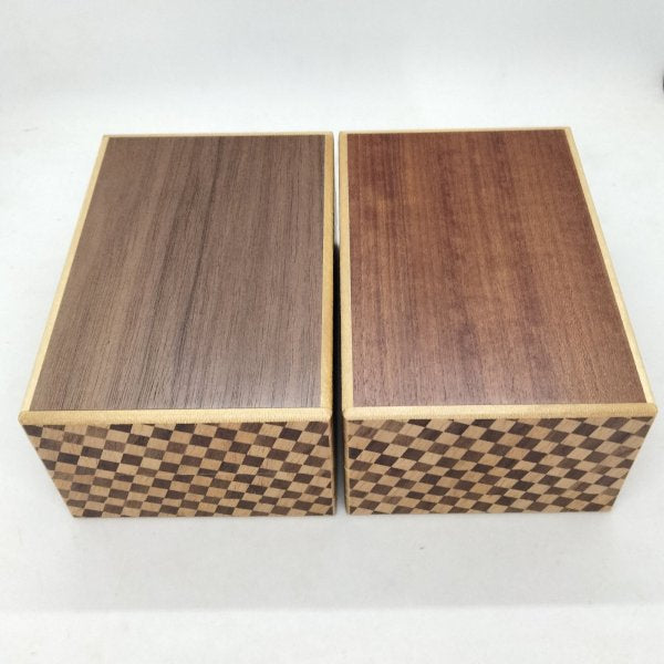 Yosegi / Ichimatsu Puzzle Box - 27 steps - Brain Spice