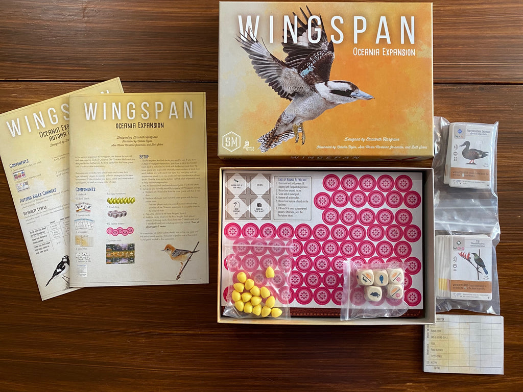 Wingspan Oceania Expansion - Stonemaier Games - Brain Spice