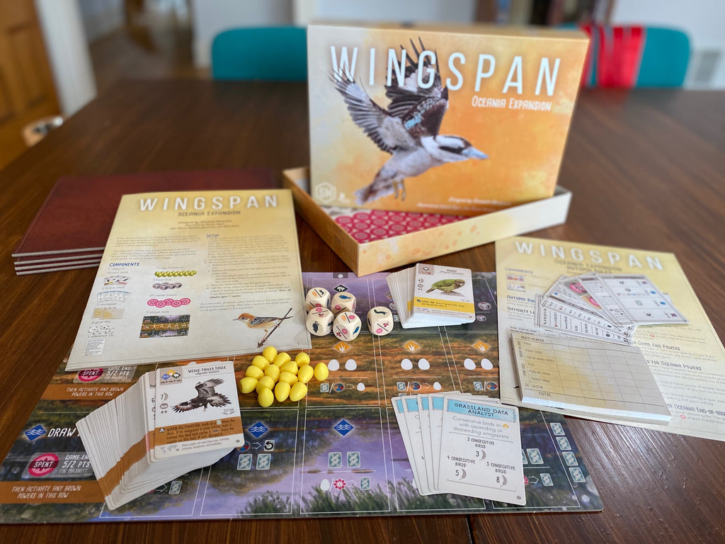 Wingspan Oceania Expansion - Stonemaier Games - Brain Spice