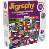 Jigraphy - Flags Capitals Currencies and Populations Puzzle - Brain Spice