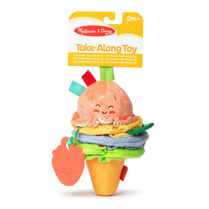 Ice Cream Take-Along Pull Toy - Brain Spice