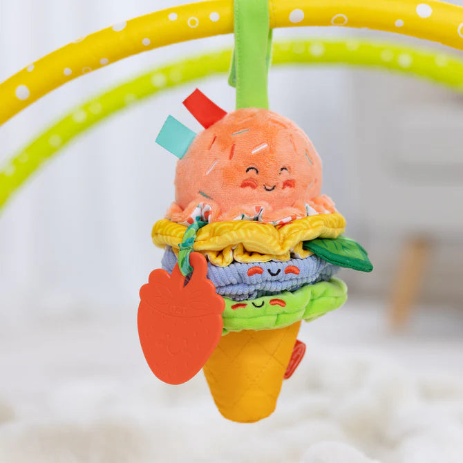 Ice Cream Take-Along Pull Toy - Brain Spice