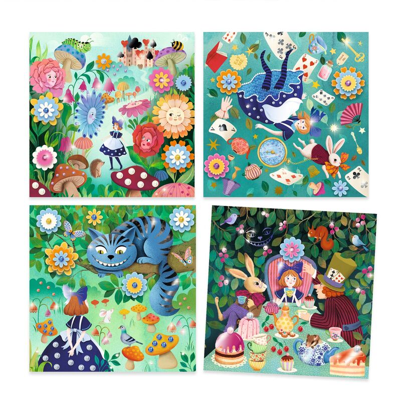 In Wonderland Fairy Tale to Decorate Set - Brain Spice