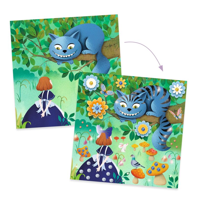 In Wonderland Fairy Tale to Decorate Set - Brain Spice
