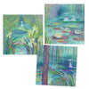 Inspired by Water Lily Pond - Claude Monet - Wax Crayons - Brain Spice