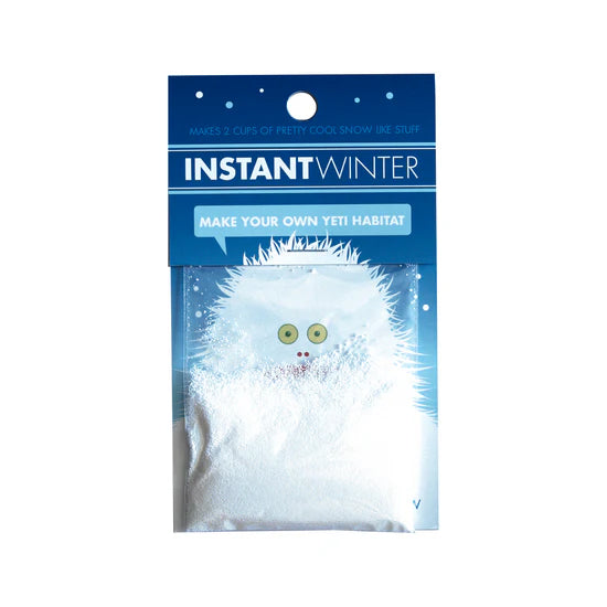 Instant Winter Polymer Snow