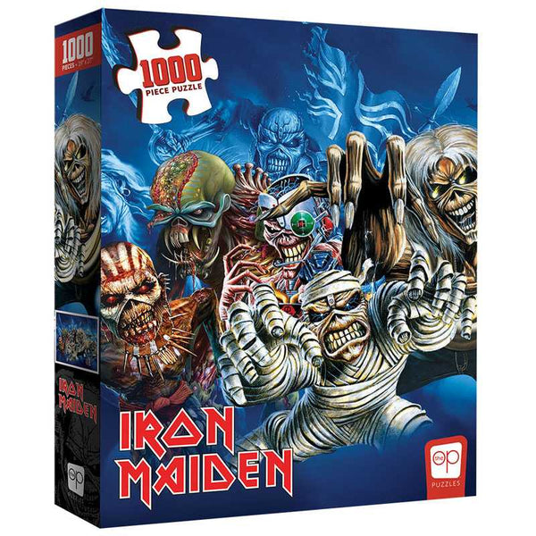 Iron Maiden - The Faces of Eddie - Jigsaw 1000pc - Brain Spice