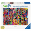 Jewelled Jungle Puzzle - 500pc - Brain Spice