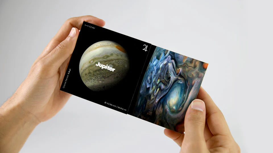 Jupiter Flipbook - The Solar System Collection - Brain Spice