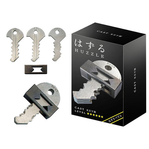 Key III L6 - Huzzle Cast Puzzle - Brain Spice