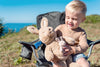 Kip Kangaroo (Vegan Angora) Soft Toy 43cm - Brain Spice