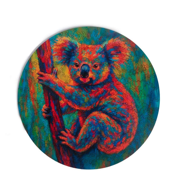 Koala 2 Puzzle - Wooden Jigsaw 9.2 x 11.2 inch