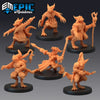 Kobolds Set A - 6 Figurines - Brain Spice