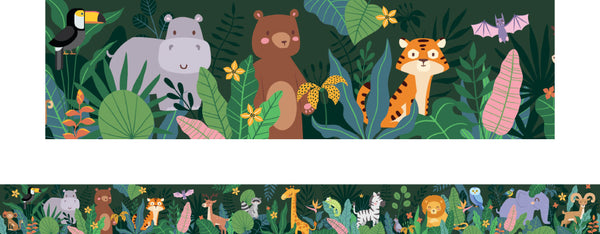 Wild Animals - Large Border - Brain Spice