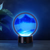 LED Sand Art - Blue 16cm diam - Brain Spice
