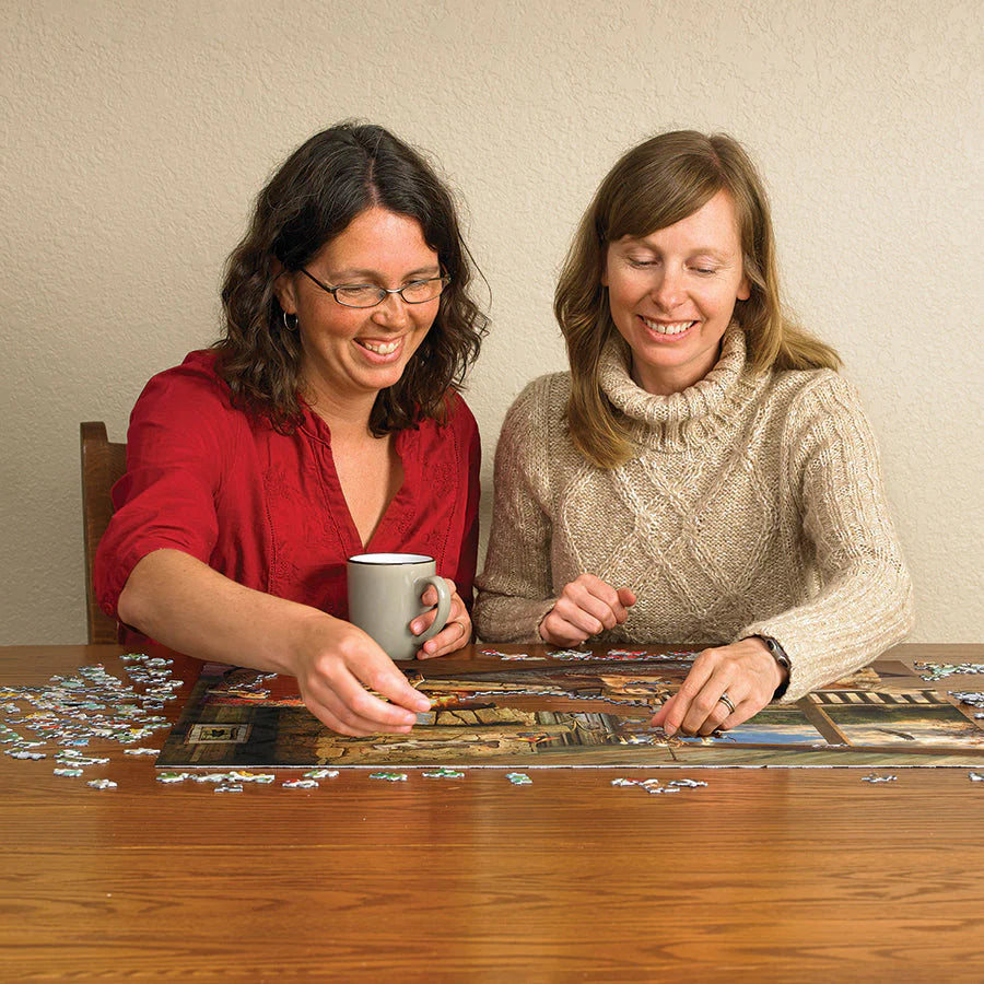 Lakeside Cabin - Jigsaw 1000pc - Brain Spice