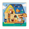 Layered Barnyard Puzzle - 12 Pieces - Brain Spice