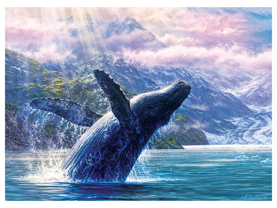 Leviathan of Glacier Bay - Jigsaw 1000pc - Brain Spice