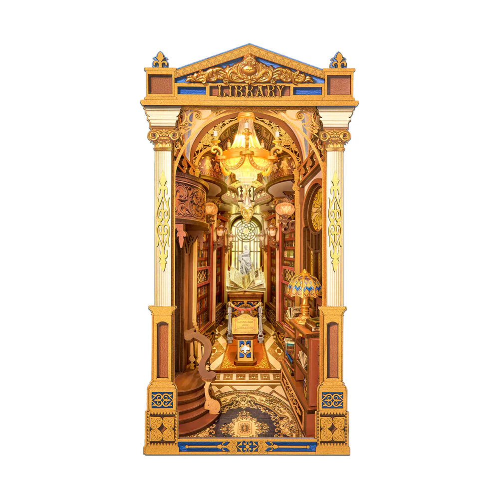 Library Of Wonders - DIY Bookends Kit - ROKR - Brain Spice