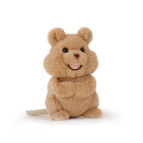 Little Quoksworth Quokka Soft Toy (Vegan Angora) 25cm - Brain Spice