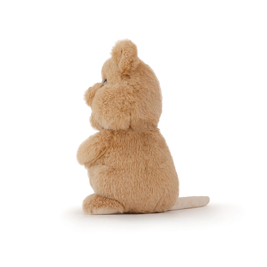Little Quoksworth Quokka Soft Toy (Vegan Angora) 25cm - Brain Spice