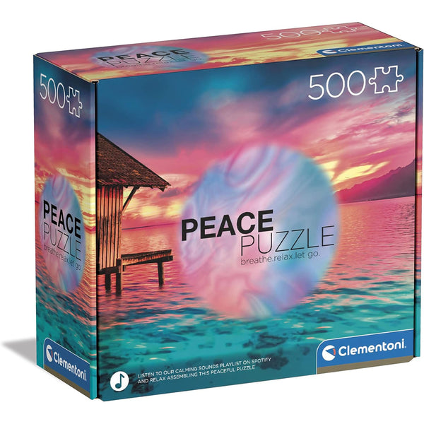 Living the Present Peace Puzzle - 500pc - Brain Spice