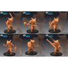 Lizardfolk Set A - 6 Figurines - Brain Spice