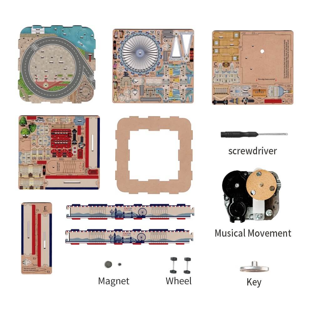 London - Music Box Kit - Brain Spice