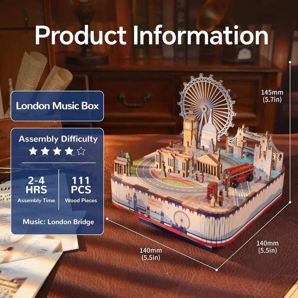 London - Music Box Kit - Brain Spice