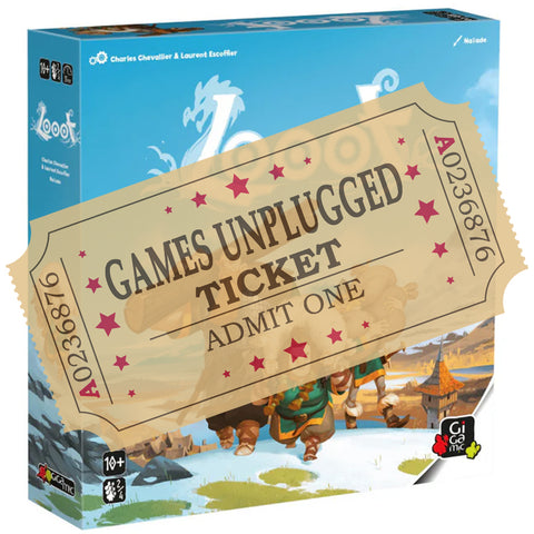 Looot - Games Unplugged Ticket - Brain Spice
