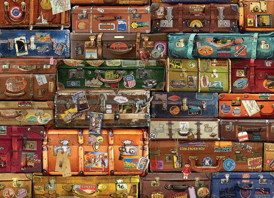 Luggage - Jigsaw 1000pc - Brain Spice