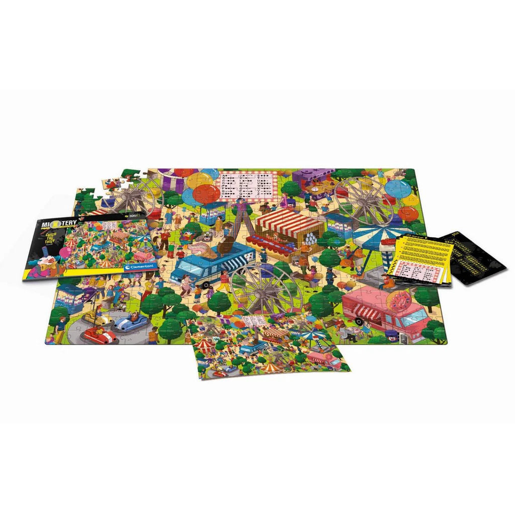 Luna Park Mystery Puzzle - Jigsaw 300pc - Brain Spice