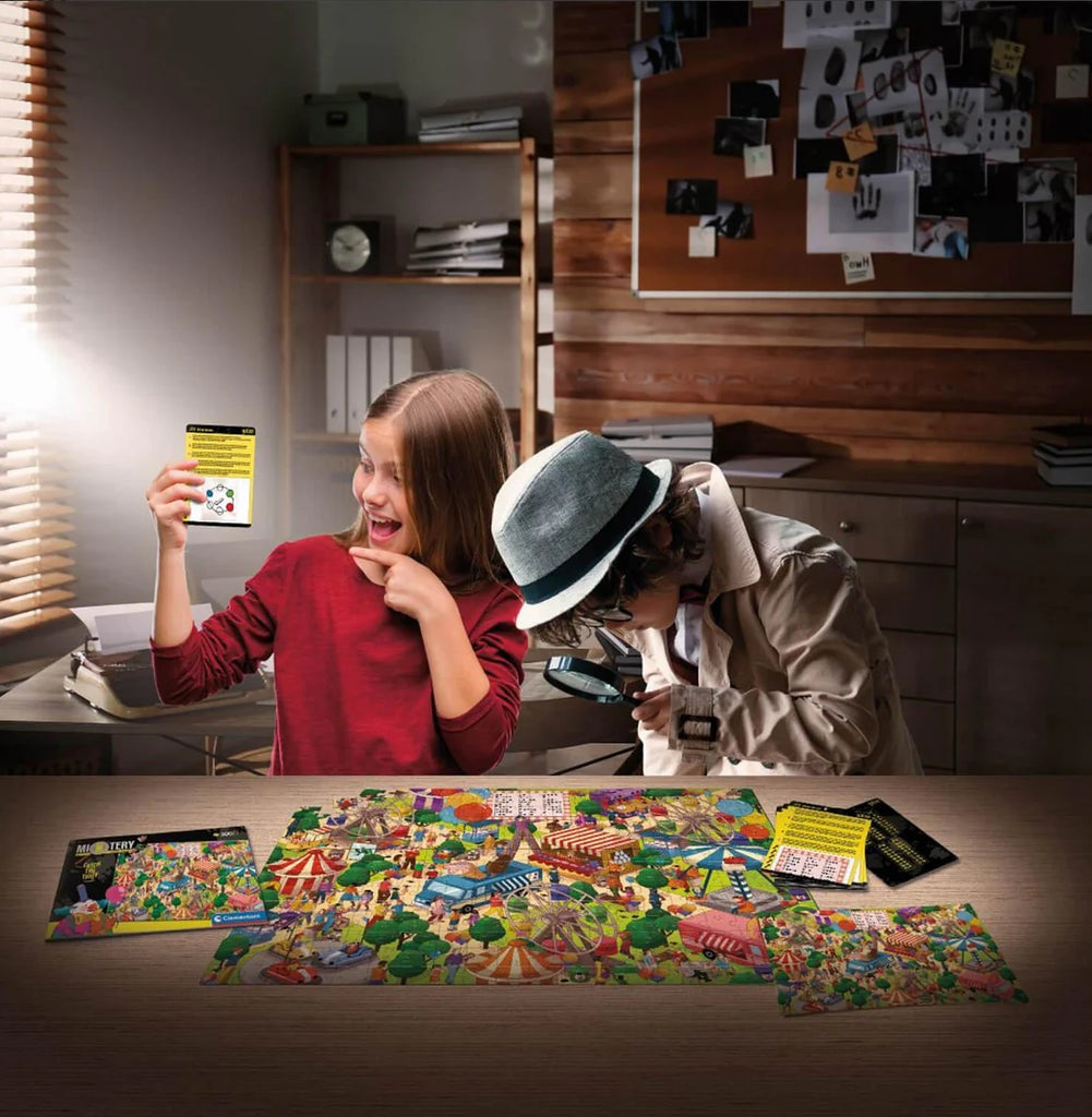 Luna Park Mystery Puzzle - Jigsaw 300pc - Brain Spice