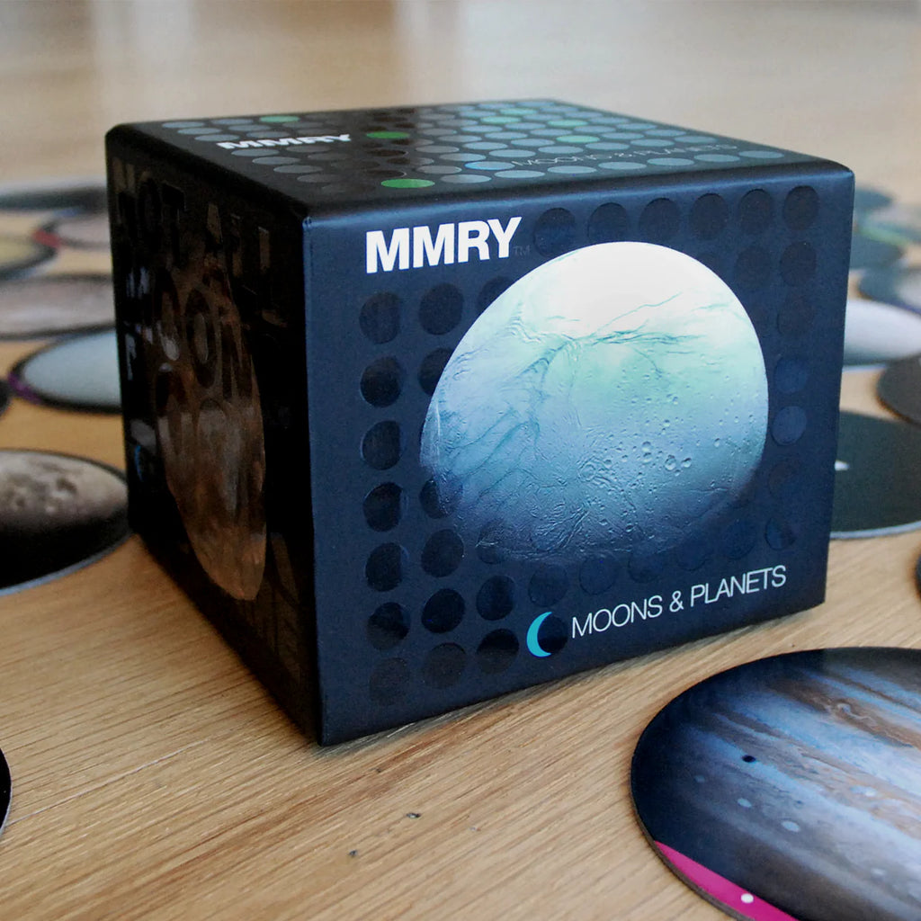 Moons and Planets Memory Match Game - Brain Spice