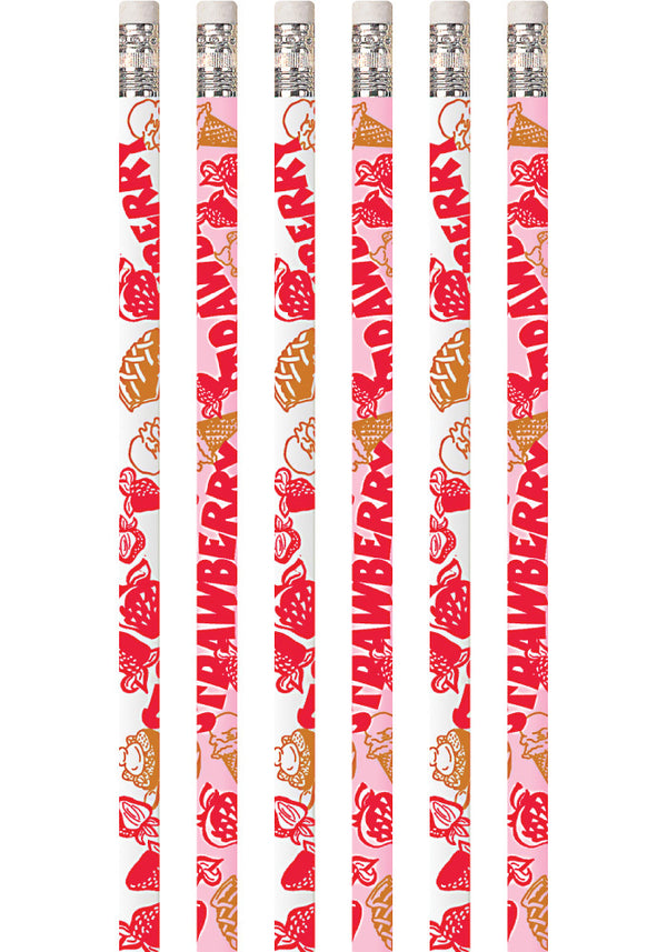 Strawberry - Scented Pencils - Brain Spice